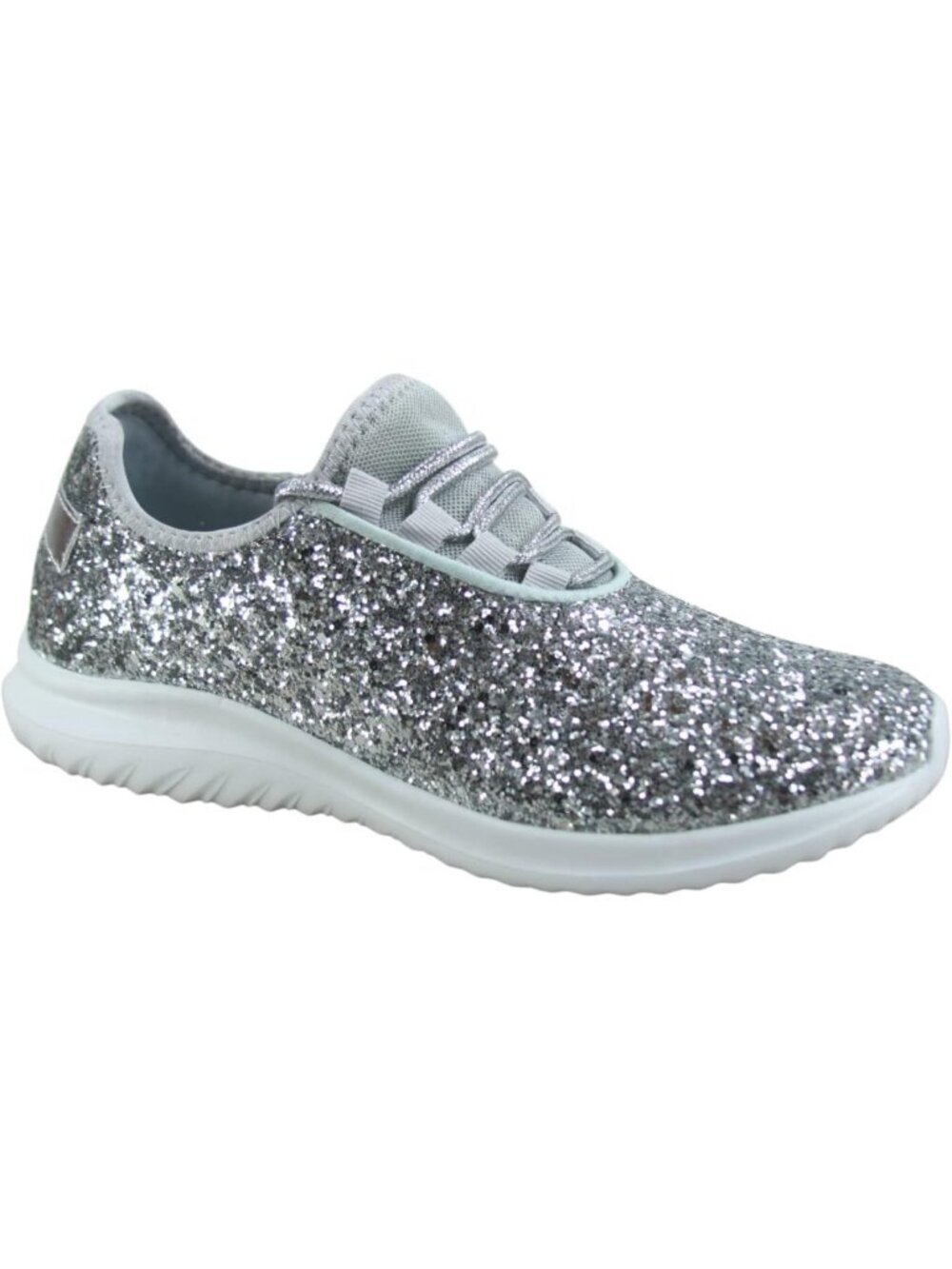 Glitter Women's Fashion Sneakers - Stylish Walking Shoes for Comfort & Style